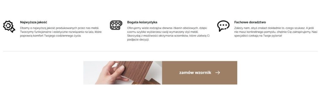 baner na stronie internetowej informujący o możliwości zamówienia próbnika materiałów i tkanin wzornik tkanin i materiałów w sklepie internetowym - baner informujący o możliwości zamówienia próbnika