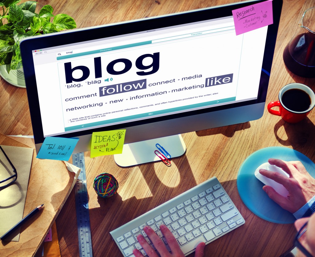 Digital Dictionary Blog Follow Like Concepts
